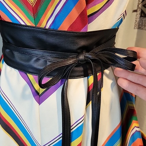 Vegan Leather Wrap Tassel Belt - Picture 4 of 13